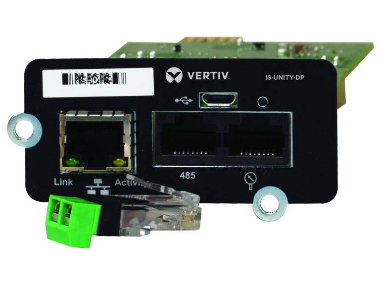 Vertiv Liebert IntelliSlot 485 and Building Management System Interface ...