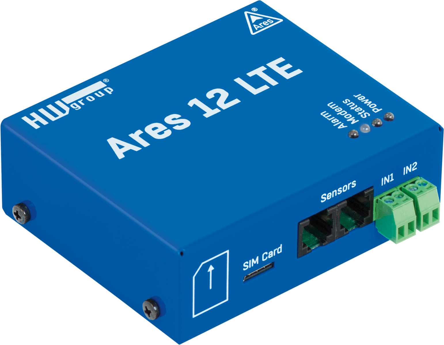 HW Group Ares 12 LTE - Remote monitoring device dengan konektivitas LTE untuk BTS dan telecom shelter