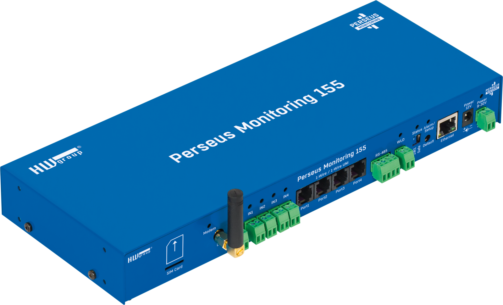 Perseus Monitoring 140 145 untuk environmental monitoring warehouse dan remote facility