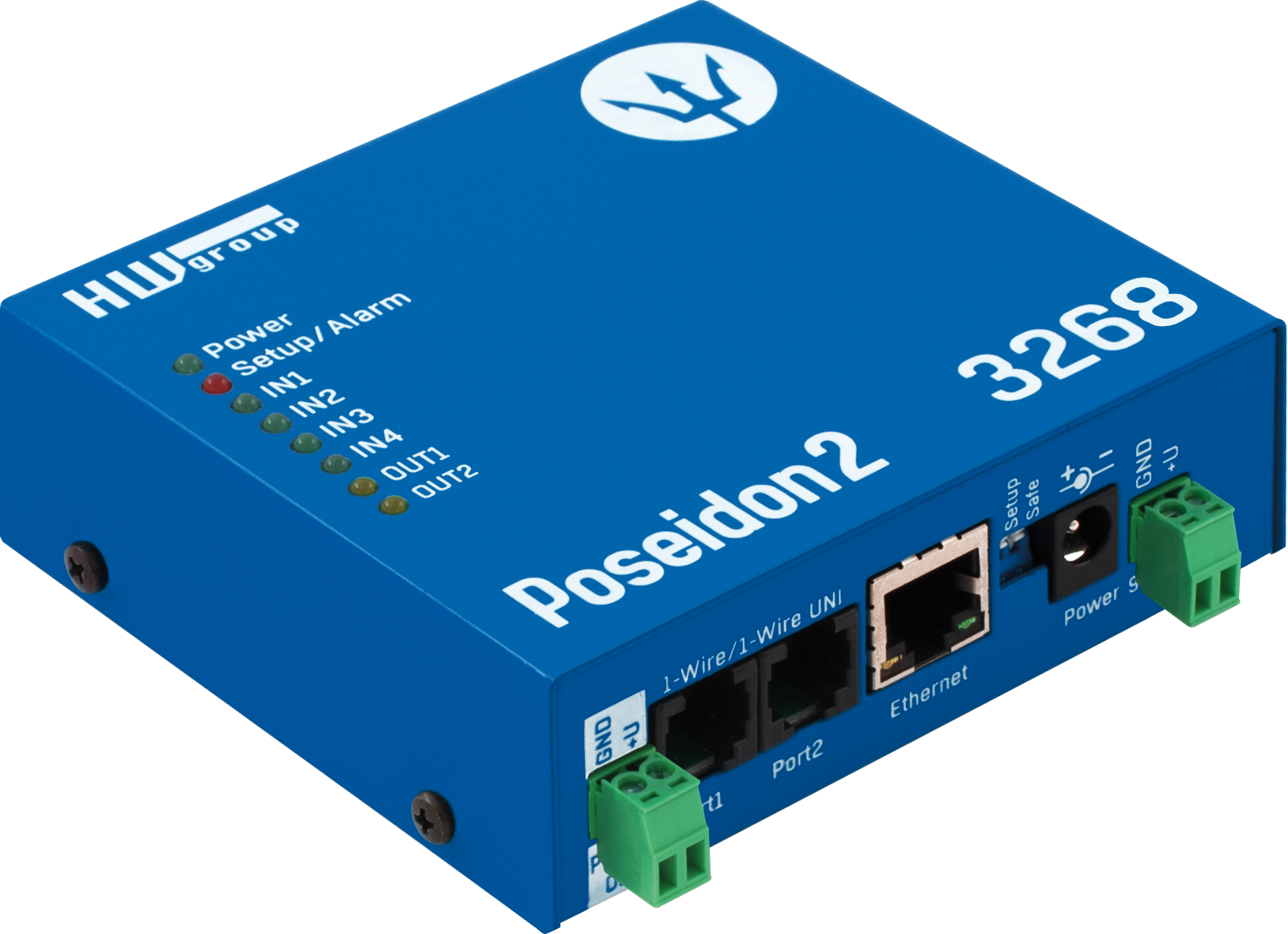 HW Group digital input interface untuk membaca dry contact alarm